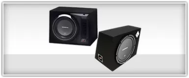 Rockford Fosgate Single 10 Inch Sub Boxes