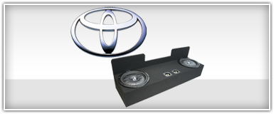 Toyota Loaded Subwoofer Enclosures