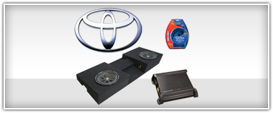 Toyota Powered Subwoofer Enclosures