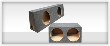 Sealed Dual 10 Inch Subwoofer Enclosures