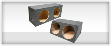 Sealed Dual 12 Inch Subwoofer Enclosures