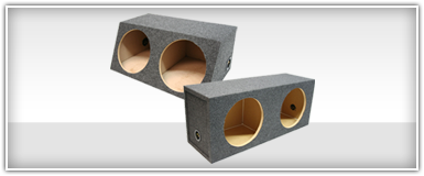 Sealed Dual 15 Inch Subwoofer Enclosures