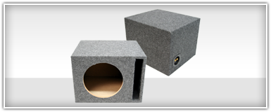 Single 10 Inch Vented Subwoofer Enclosures