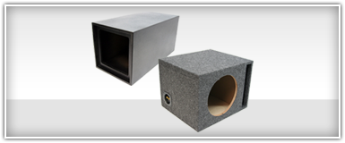 Single 12 Inch Vented Subwoofer Enclosures