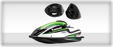 Waves & Wheels Kawasaki Jetski Speakers