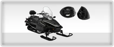 Waves & Wheels Yamaha Snowmobile Speakers