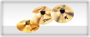 Zildjian 8 Inch Crash Cymbals