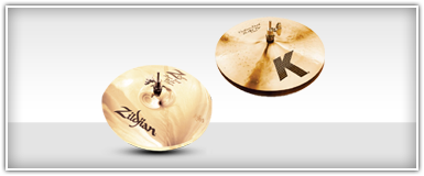 Zildjian 13 Inch Hi-Hat Cymbals