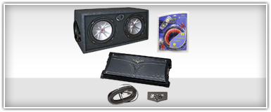 Dual 8 Inch Car Audio Package