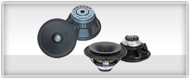 Pro Audio Replacement Subwoofers