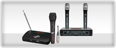 Pro Audio Wireless Microphones