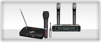 Pro Audio Wireless Mics