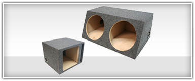 Unloaded Subwoofer Enclosures
