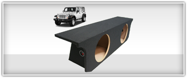 Jeep Custom Subwoofer Enclosure