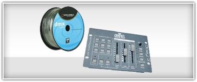 Pro Lighting DMX Controllers & Cables